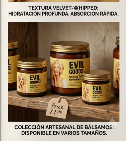 EVIL GOODS- SEBO DE RES - CREMA VIRAL TIK TOK - AMAZON