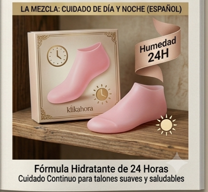 MEDIAS DE SILICON HIDRATANTES (ONE SIZE LE SIRVEN DESDE 35 A 49)