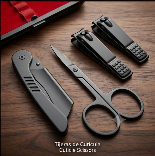 SET DE MANICURE Y PEDICURE 19 PZ (250/100 UND X CAJA) YXQ-0093