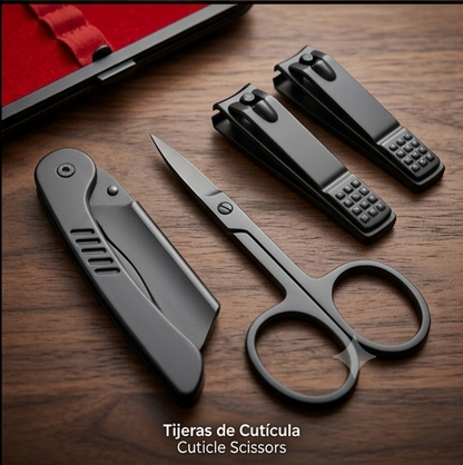 SET DE MANICURE Y PEDICURE 19 PZ (250/100 UND X CAJA) YXQ-0093