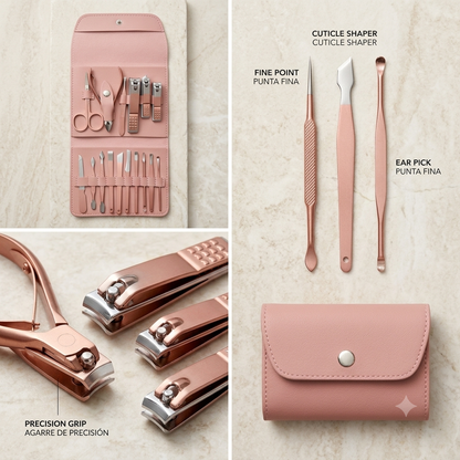 SET DE MANICURE Y PEDICURE 17 PZ (240 UND X CAJA) SM-16