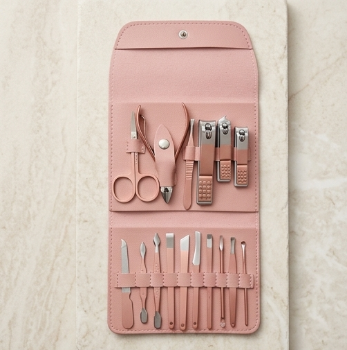 SET DE MANICURE Y PEDICURE 17 PZ (240 UND X CAJA) SM-16