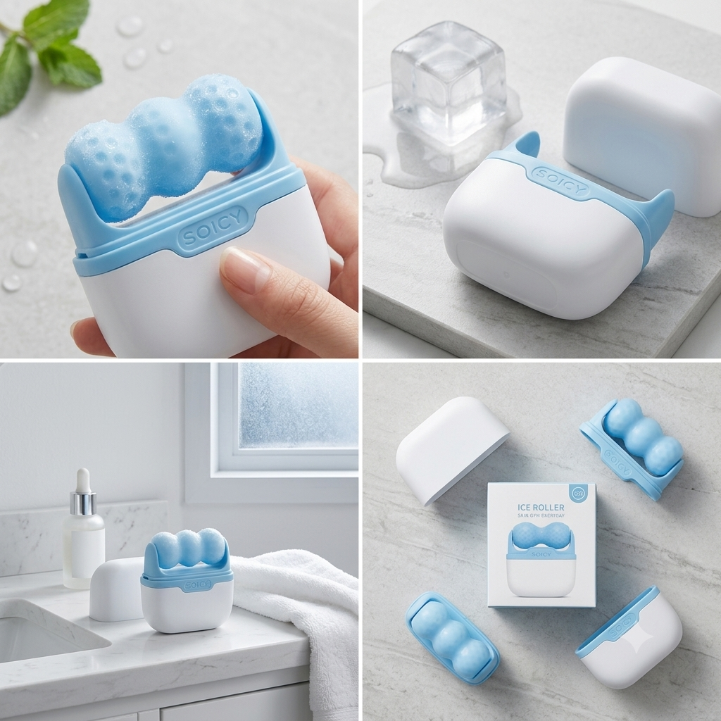 MASAJEADOR FACIAL ICEROLLER