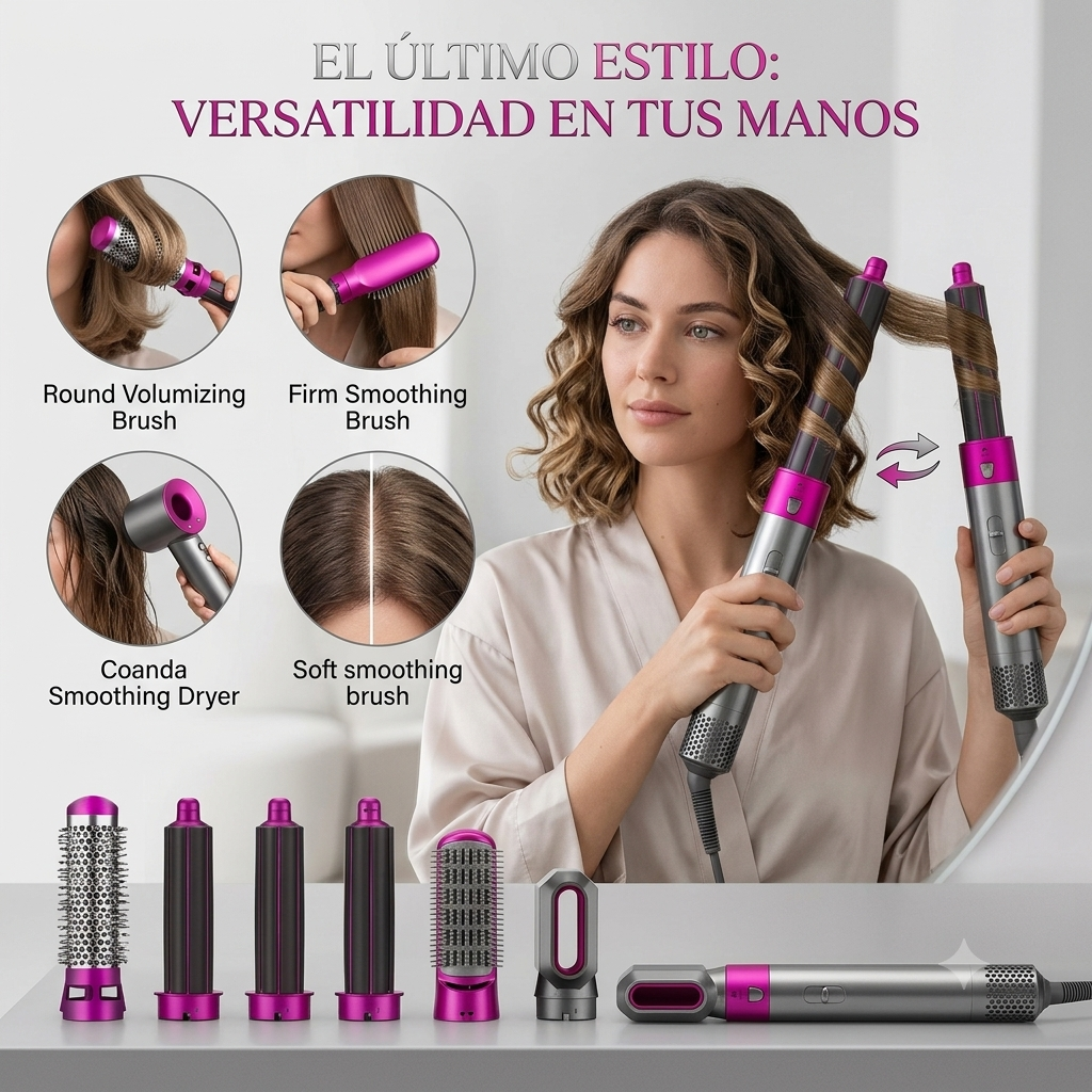 CEPILLO PARA PELO 5 EN 1 (20 UND X CAJA