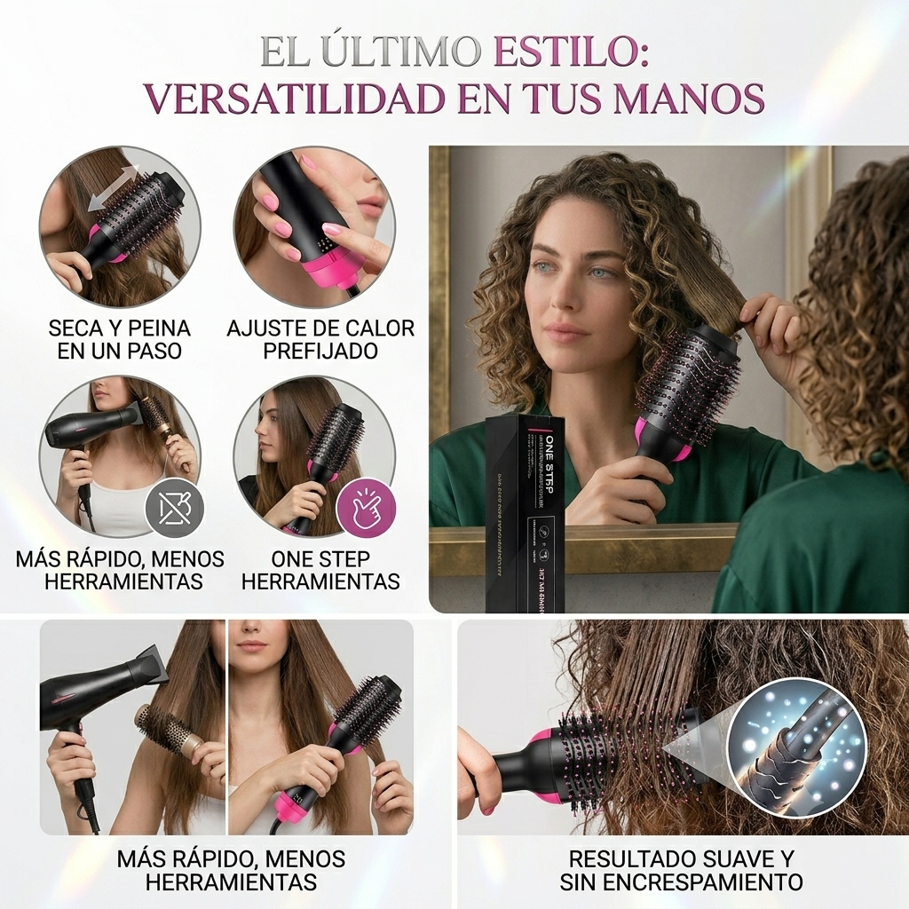 CEPILLO ONE STEP (30 UND X CAJA)