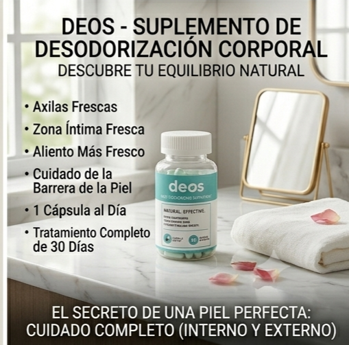 DEOS (SUPLEMENTO CORPORAL, CONTROL DE OLOR) DE