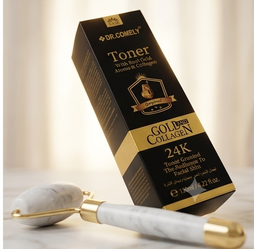 TÓNICO DR. COMELY CON ÁTOMOS DE ORO REAL Y COLÁGENO.