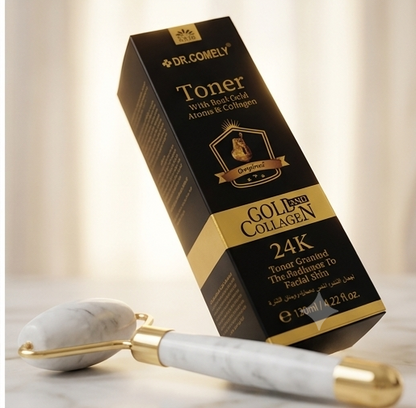 TÓNICO DR. COMELY CON ÁTOMOS DE ORO REAL Y COLÁGENO.