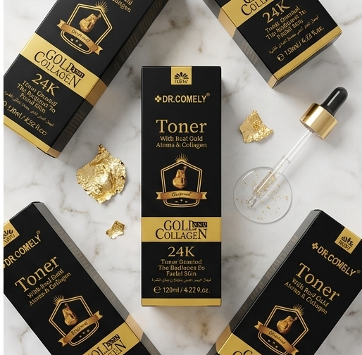 TÓNICO DR. COMELY CON ÁTOMOS DE ORO REAL Y COLÁGENO.